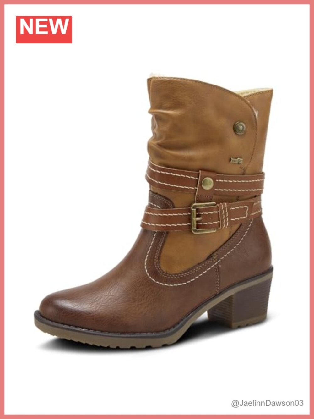 Waterproof Winter Boots Women Mid-Calf Zip Vegan-Friendly Faux Fur